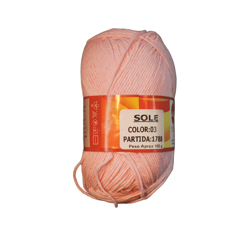 Sole hilo de algodon