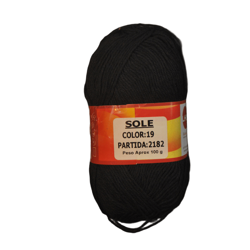 Sole hilo de algodon