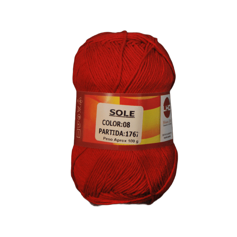 Sole hilo de algodon