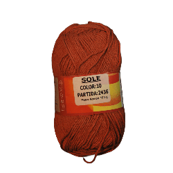 Sole hilo de algodon