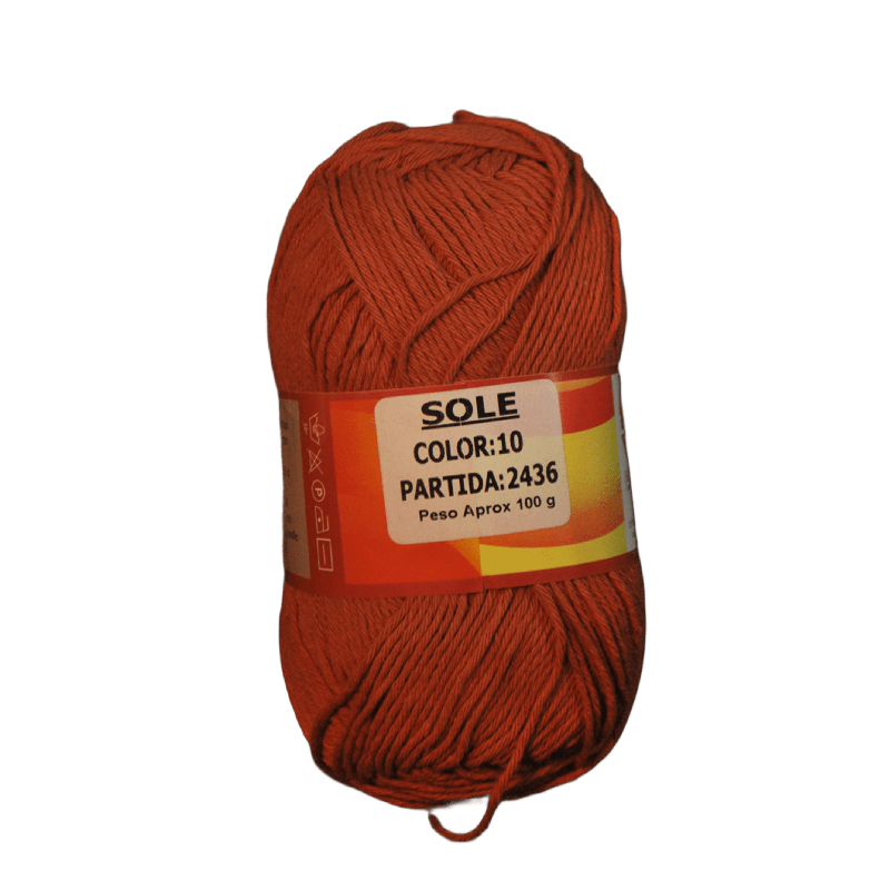 Sole hilo de algodon