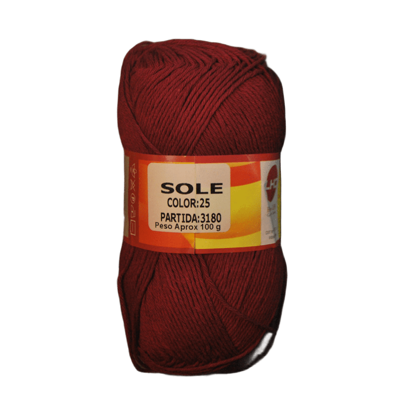 Sole hilo de algodon