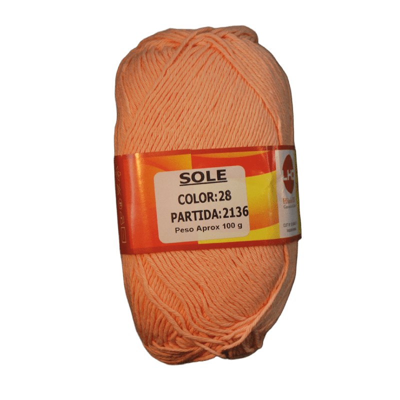 Sole hilo de algodon