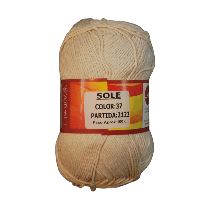 Sole hilo de algodon