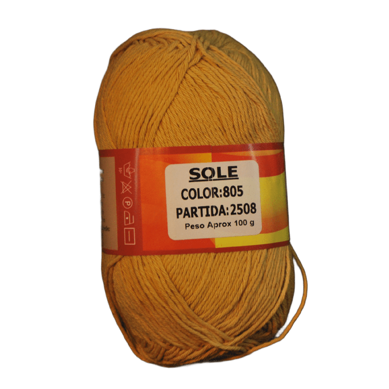 Sole hilo de algodon