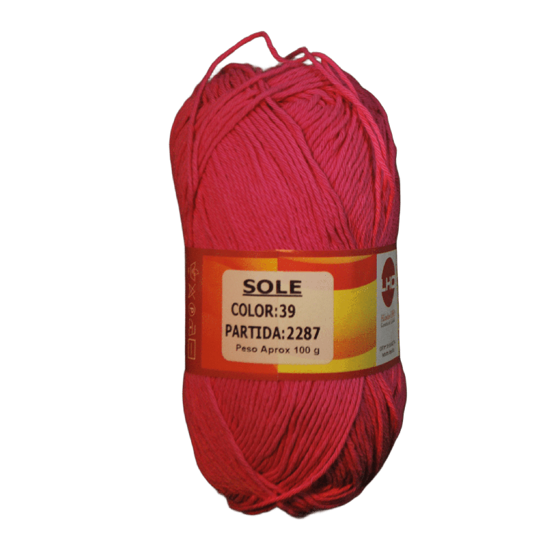 Sole hilo de algodon