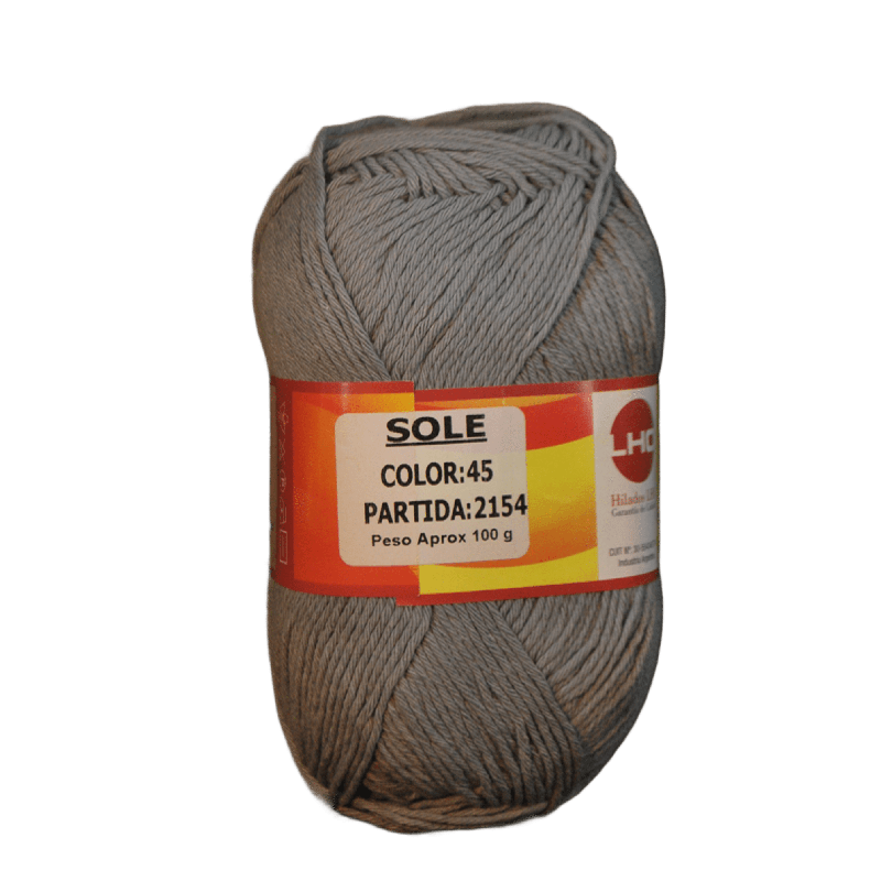 Sole hilo de algodon