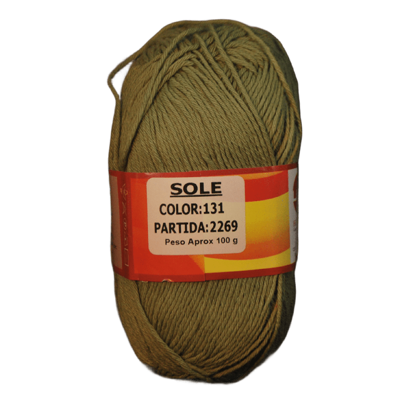 Sole hilo de algodon