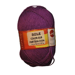 Sole hilo de algodon