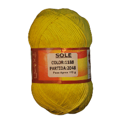 Sole hilo de algodon