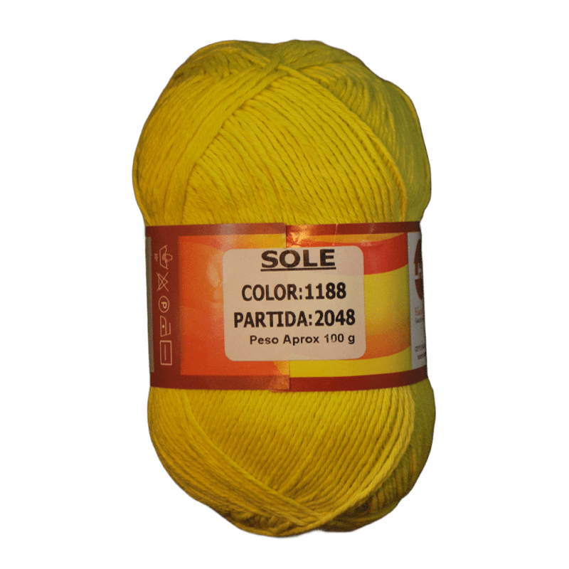 Sole hilo de algodon