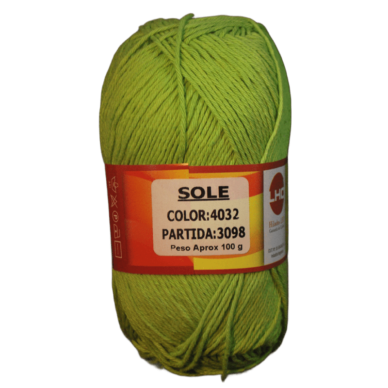 Sole hilo de algodon