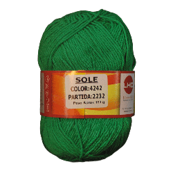 Sole hilo de algodon