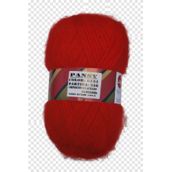 Pansy, lana en ovillos simil mohair,