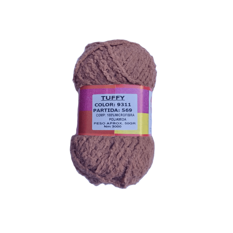 Ovillo Tuffy para tejer,