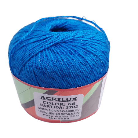 Acrilux hilo acrílico con lurex