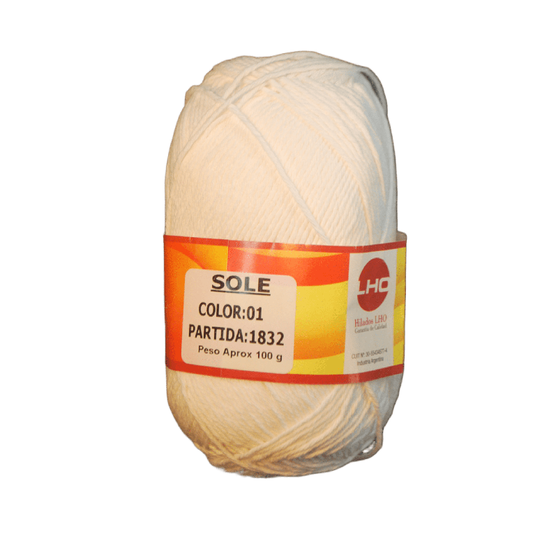 Sole hilo de algodon