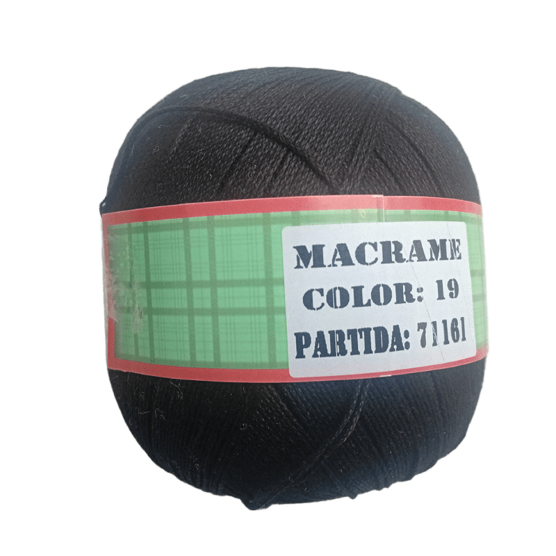 Macramé - hilo de algodon fino