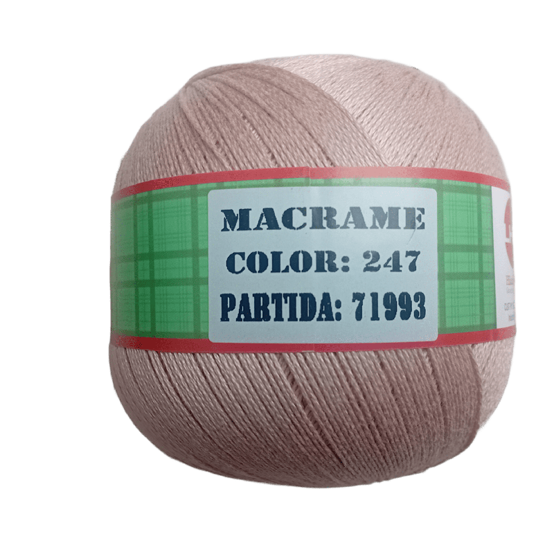 Macramé - hilo de algodon fino