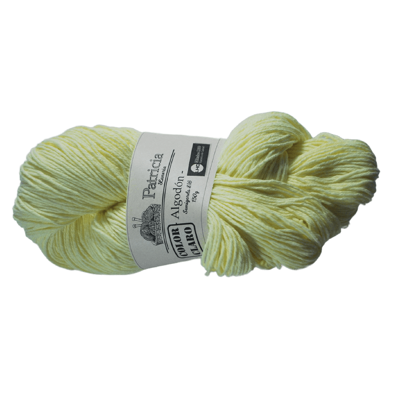 Algodón 8/6 Rústico colores claros