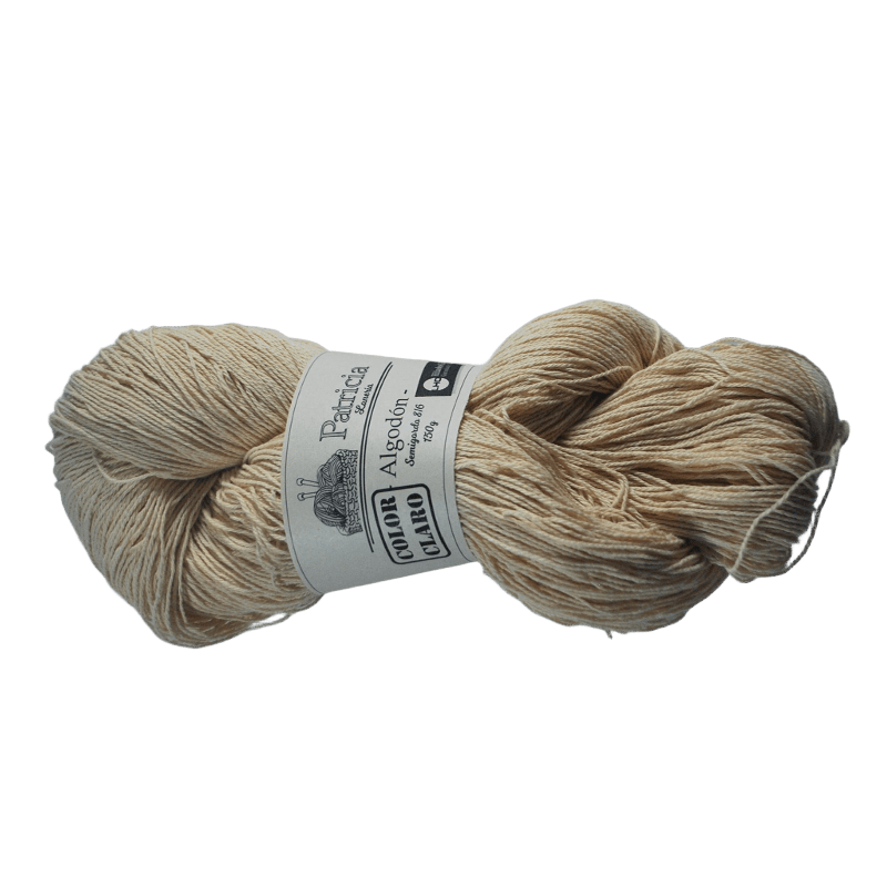 Algodón 8/6 Rústico colores claros