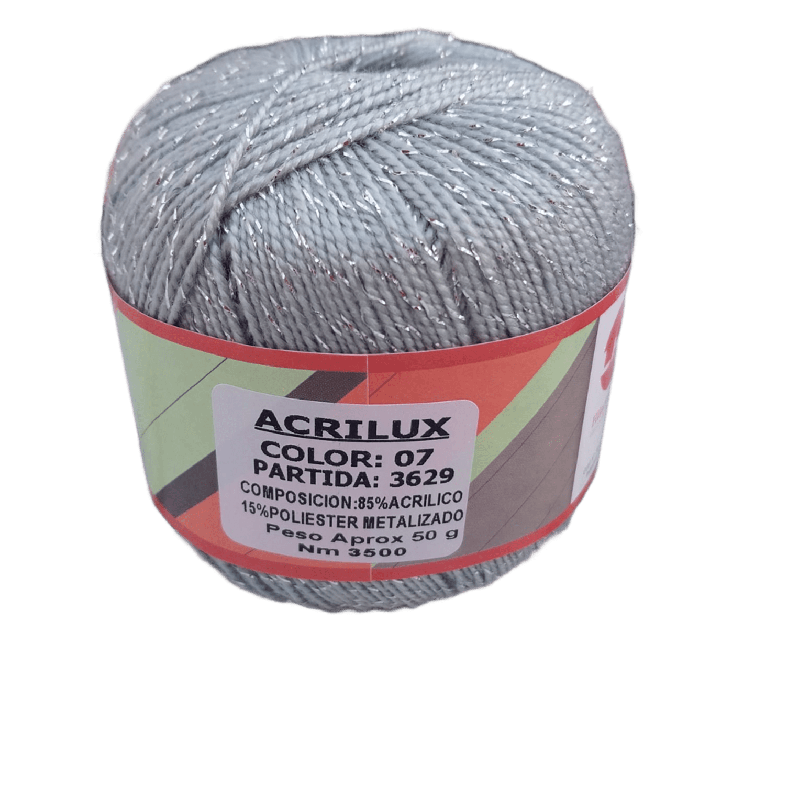 Acrilux hilo acrílico con lurex