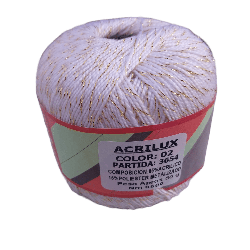 Acrilux hilo acrílico con lurex