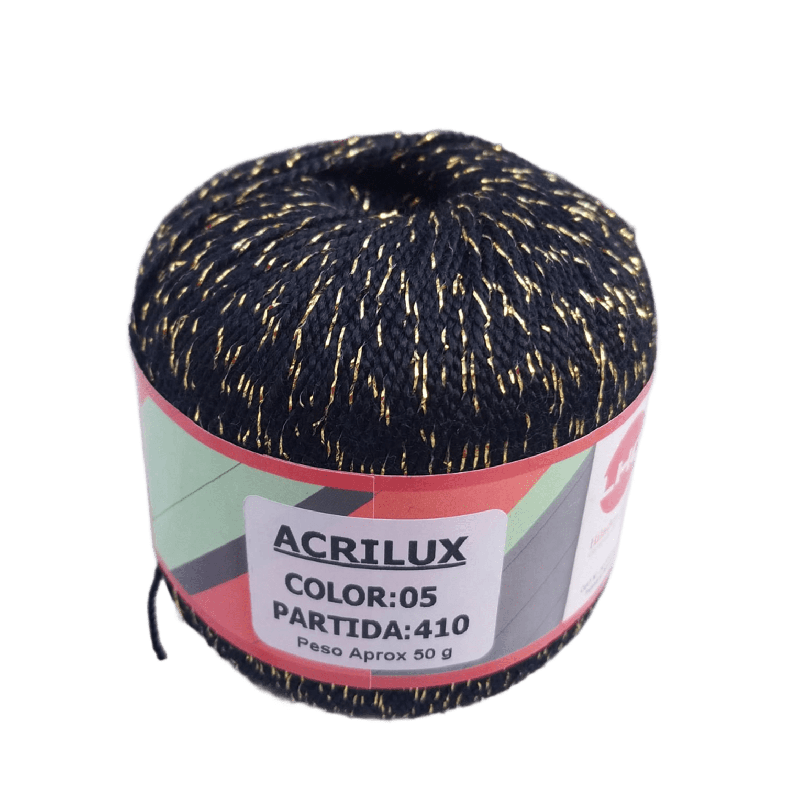 Acrilux hilo acrílico con lurex