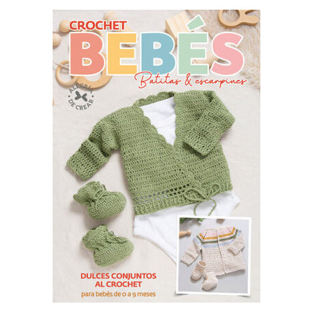 Revista Crochet Bebés Batitas y Escarpines