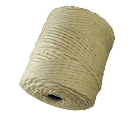 Algodón para macramé Natural