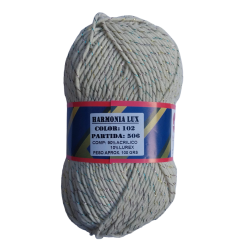 Acrilico antipilling con Lurex, ovillo x 100g
